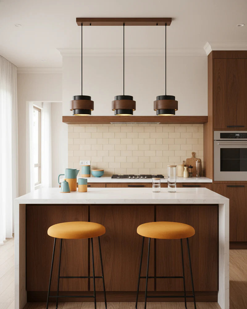 Cole Travertine Pendant Lamp - Yiarolight