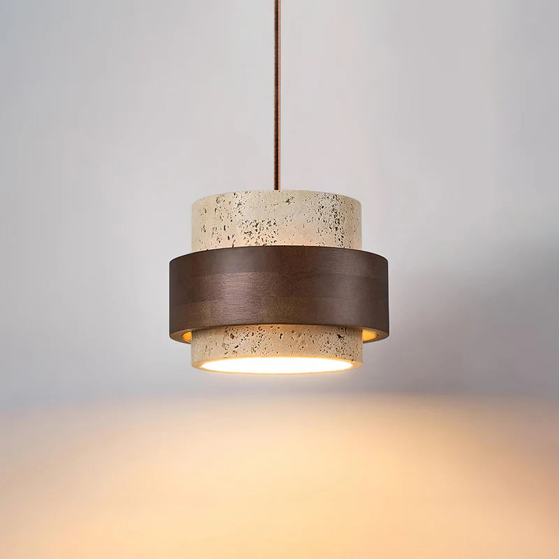 Cole Travertine Pendant Lamp - Yiarolight