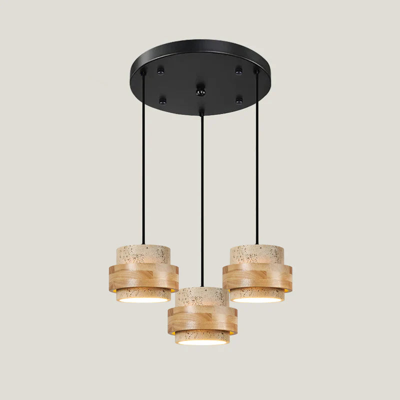 Cole Travertine Pendant Lamp - Yiarolight