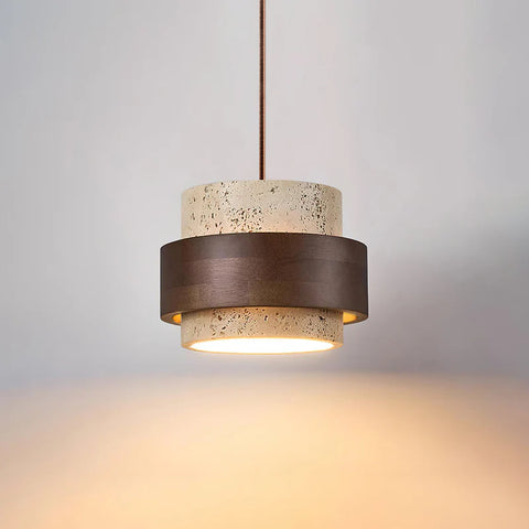 Cole Travertine Pendant Lamp - Yiarolight