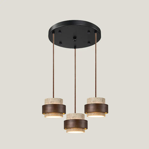 Cole Travertine Pendant Lamp - Yiarolight