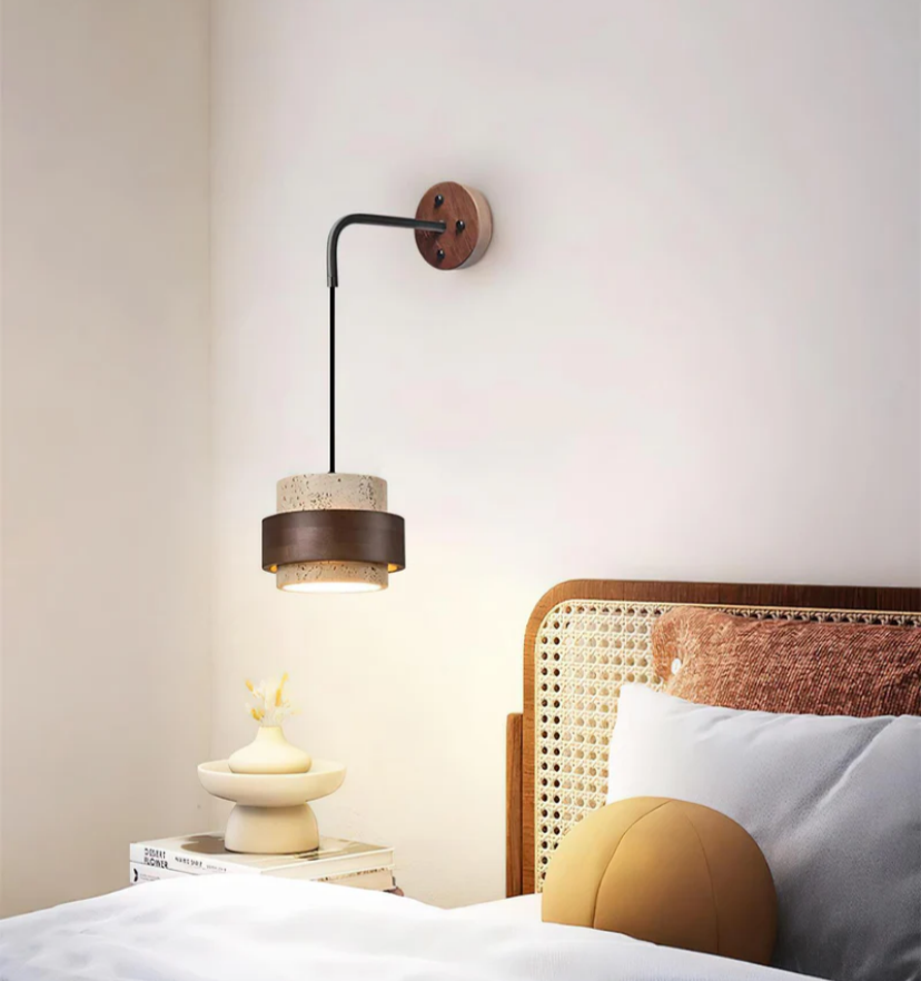 Cole Travertine Wall Lamp - Yiarolight