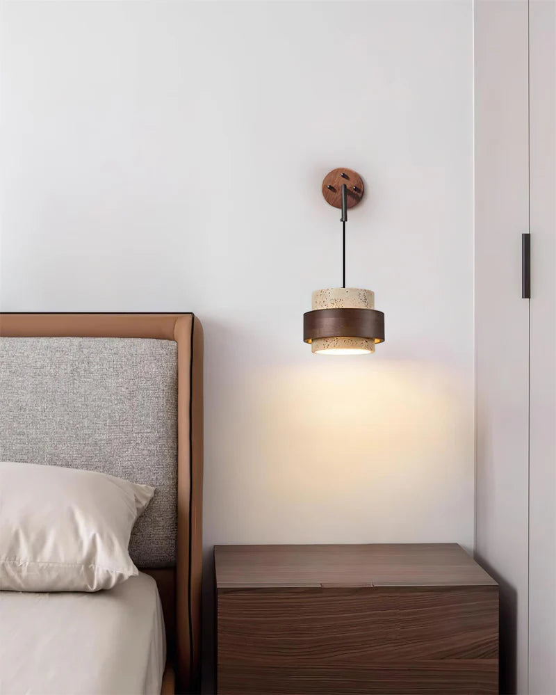 Cole Travertine Wall Lamp - Yiarolight