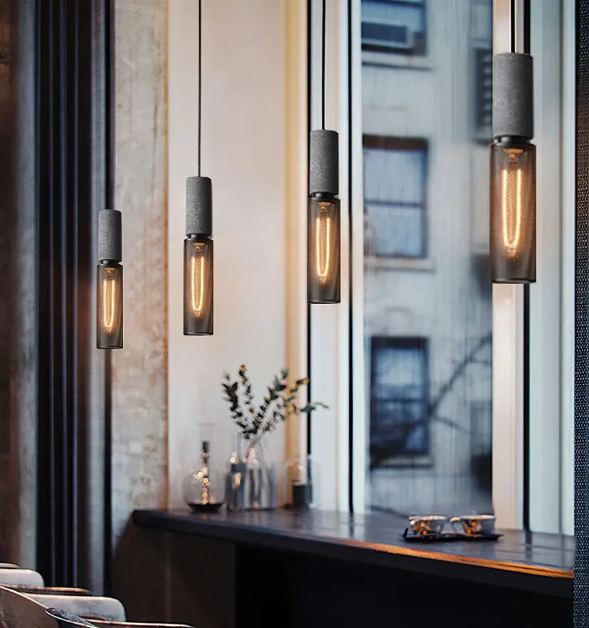 CONCRETE INDUSTRY PENDANT LAMP