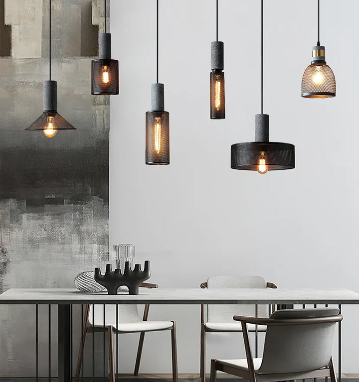 CONCRETE INDUSTRY PENDANT LAMP