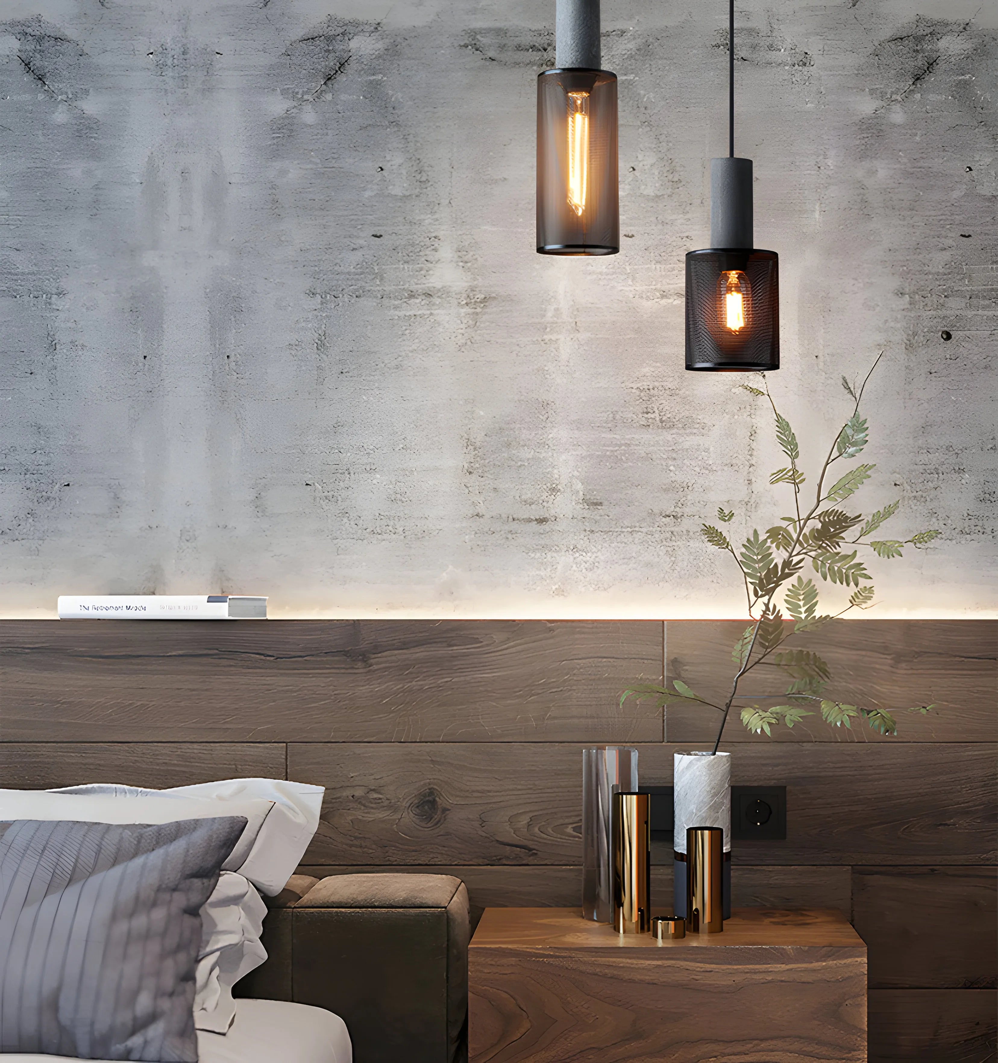 CONCRETE INDUSTRY PENDANT LAMP