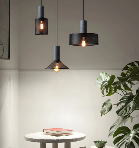 CONCRETE INDUSTRY PENDANT LAMP