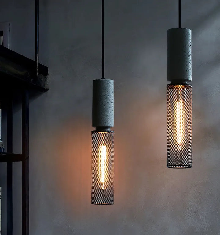 CONCRETE INDUSTRY PENDANT LAMP