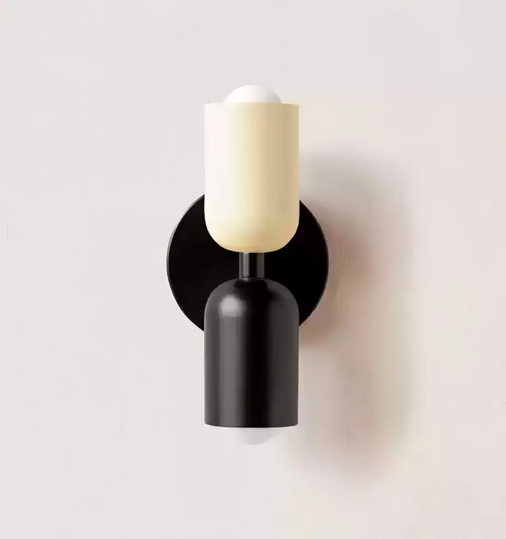 Couleur Double Plug In Wall Lamp