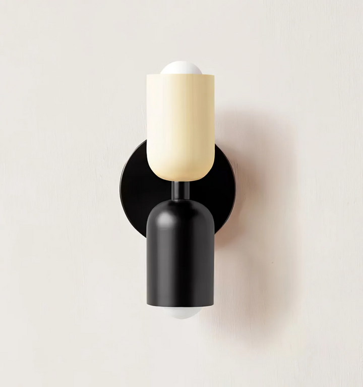 Couleur Double Plug In Wall Lamp