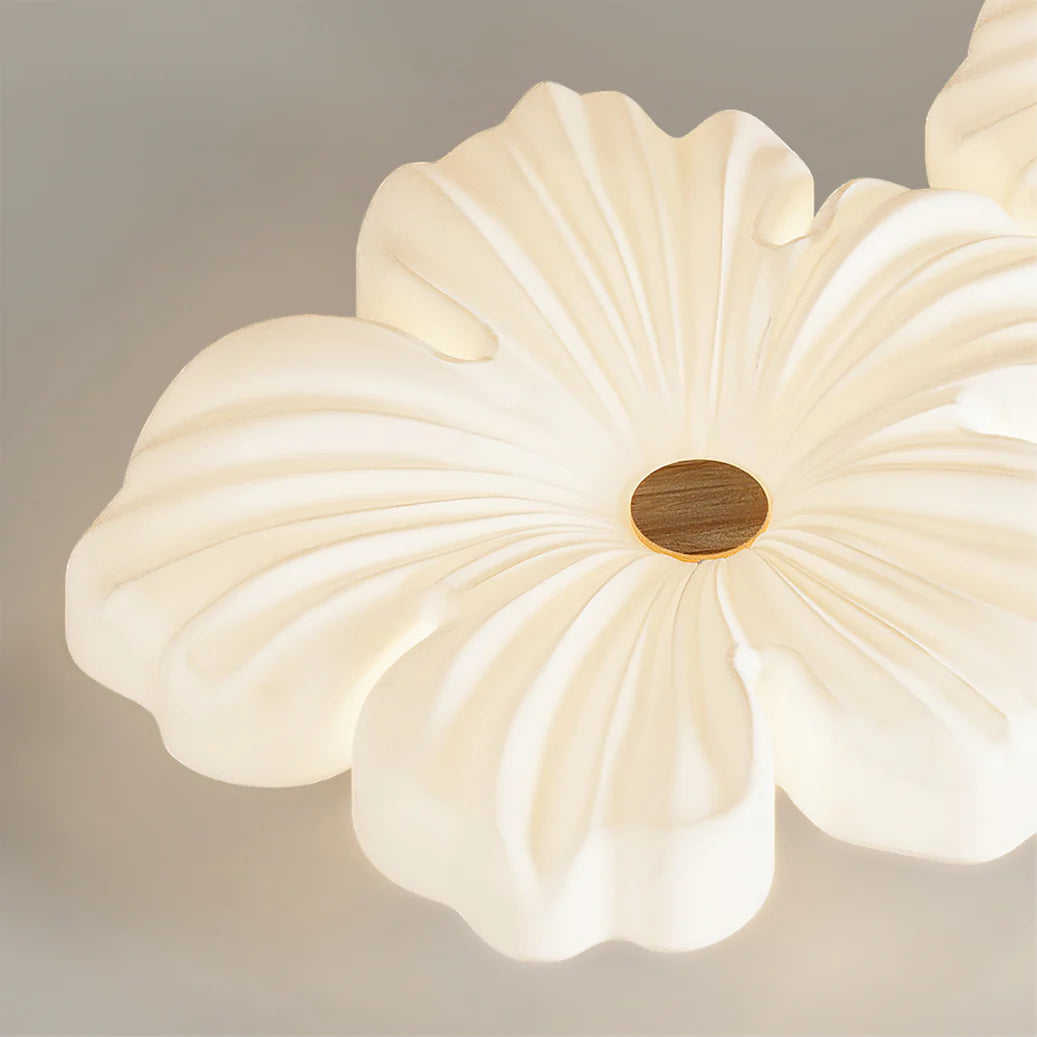 Cream Flower Ceiling Lamp - Yiarolight