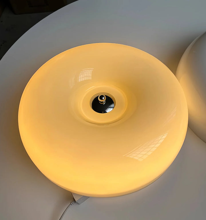 Cream Pudding Ceiling Lamp