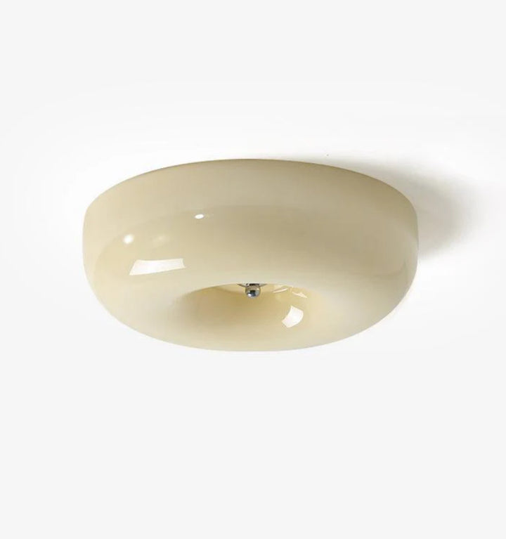 Cream Pudding Ceiling Lamp