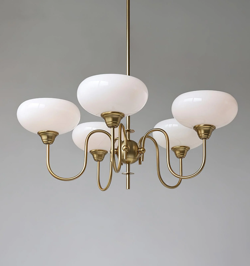 Creamy Persimmon Chandelier