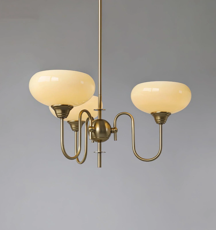Creamy Persimmon Chandelier
