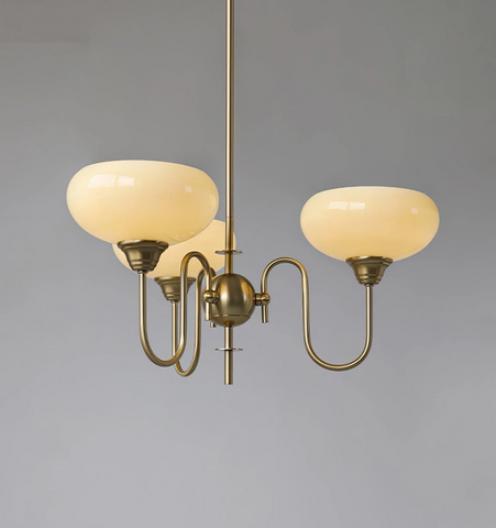 Creamy Persimmon Chandelier