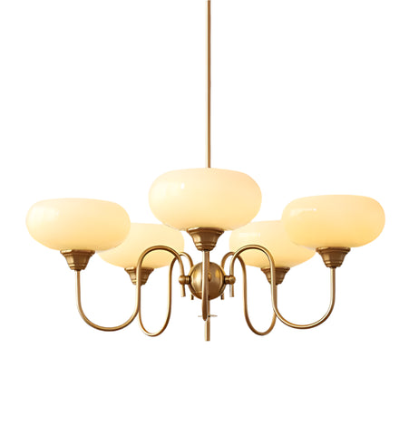 Creamy Persimmon Chandelier