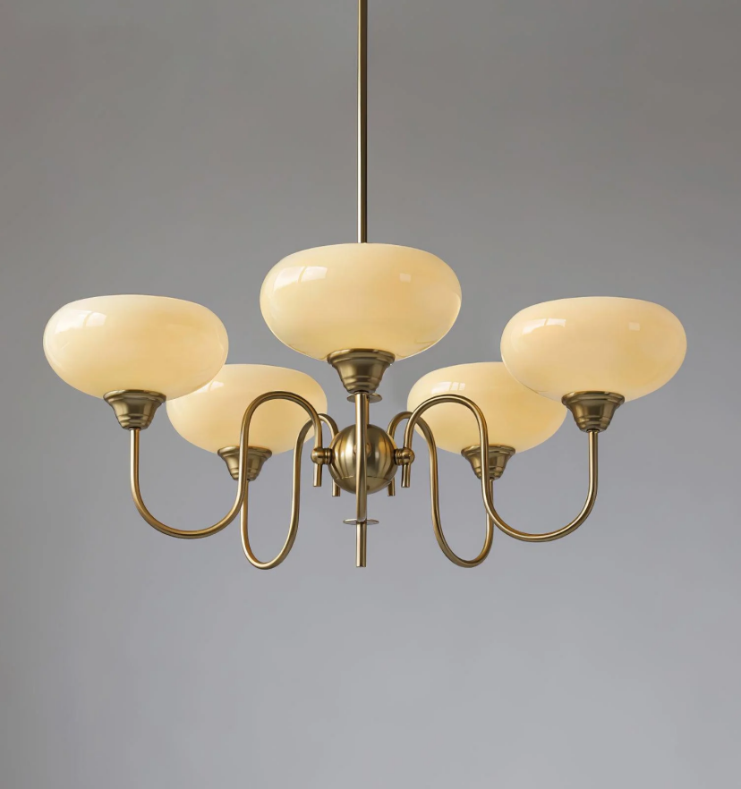 Creamy Persimmon Chandelier