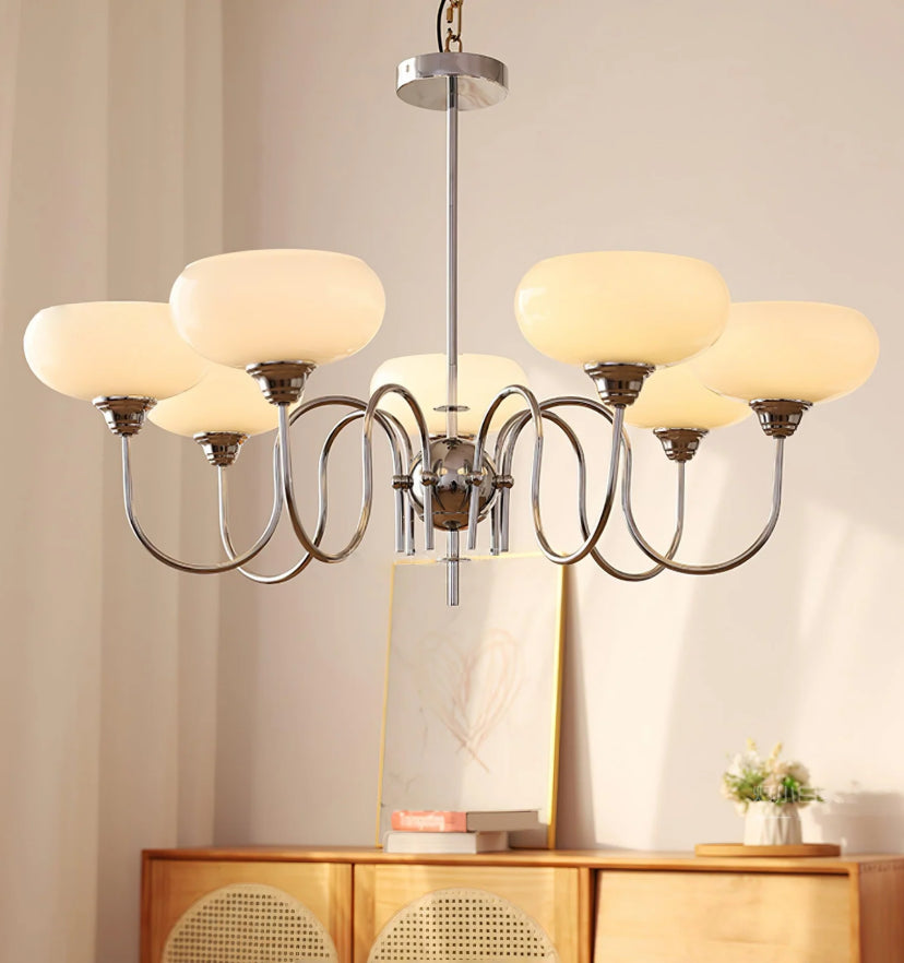 Creamy Persimmon Chandelier