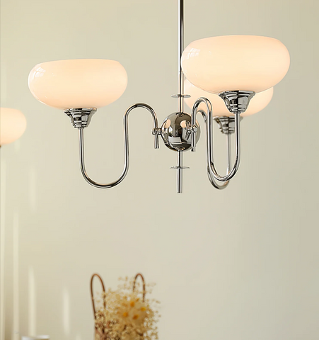 Creamy Persimmon Chandelier