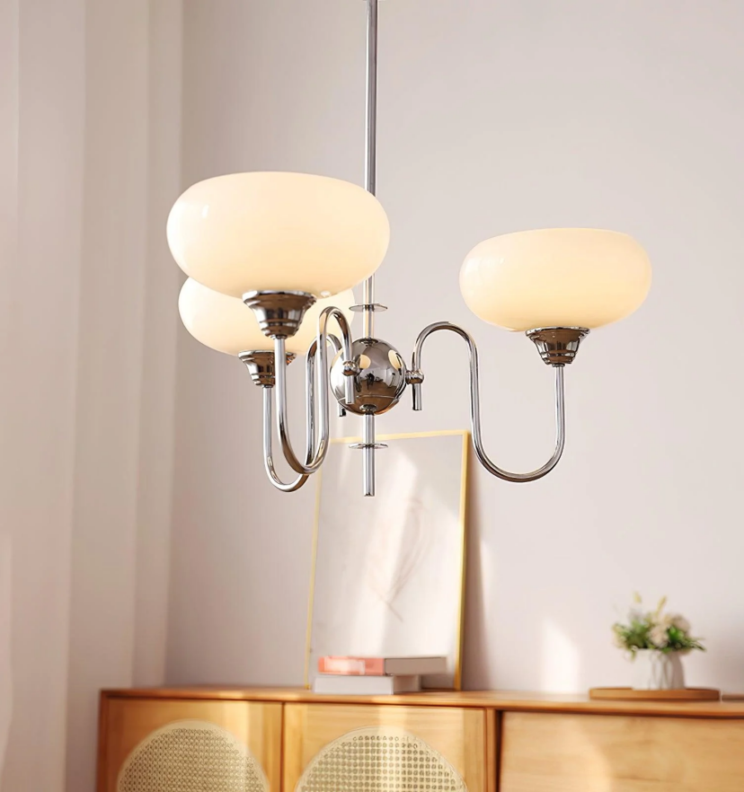 Creamy Persimmon Chandelier