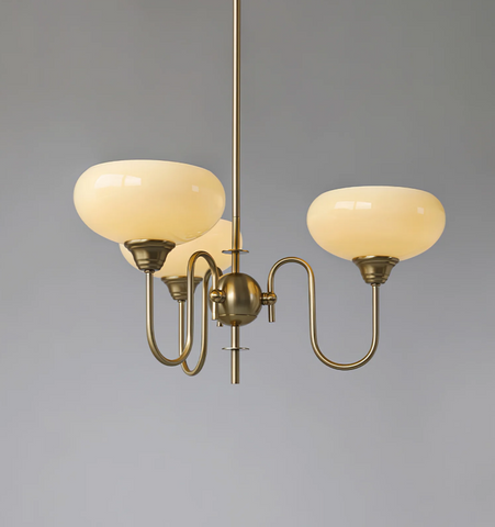 Creamy Persimmon Chandelier