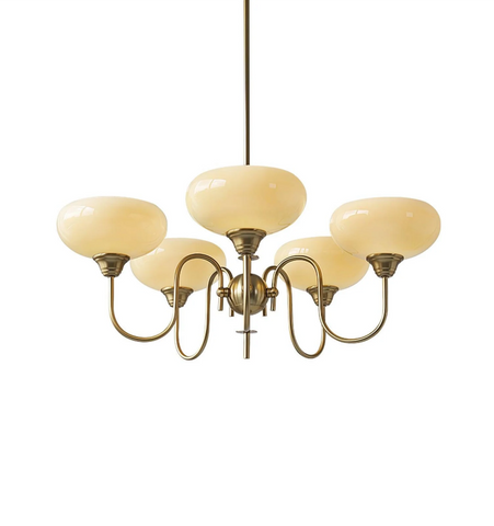 Creamy Persimmon Chandelier