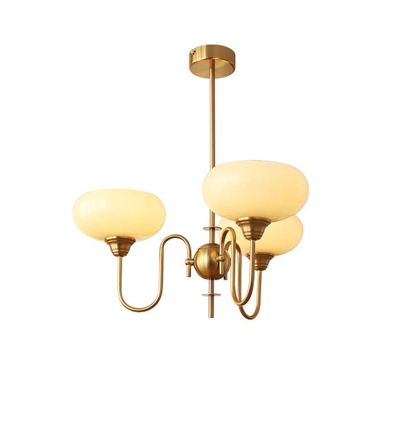 Creamy Persimmon Chandelier