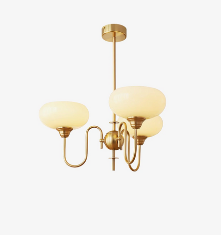 Creamy Persimmon Chandelier