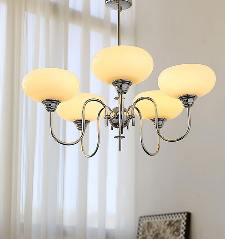 Creamy Persimmon Chandelier