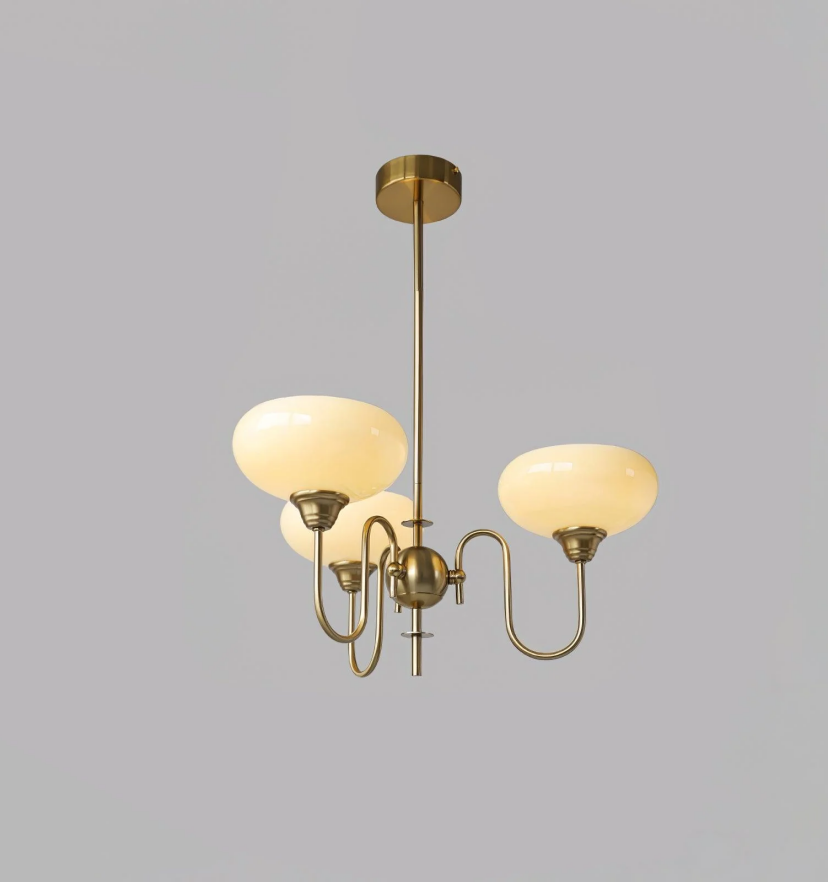 Creamy Persimmon Chandelier