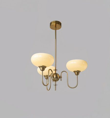 Creamy Persimmon Chandelier