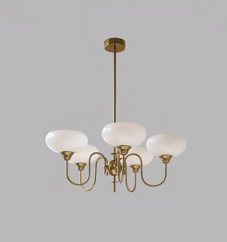 Creamy Persimmon Chandelier