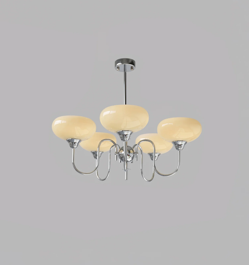 Creamy Persimmon Chandelier