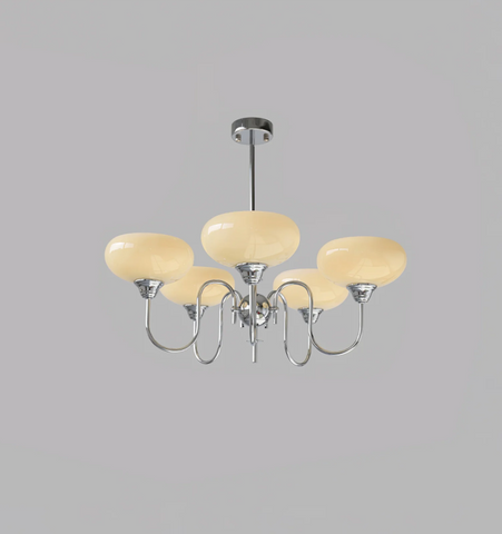 Creamy Persimmon Chandelier