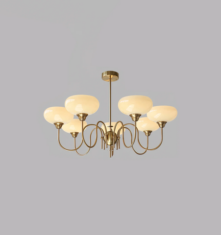 Creamy Persimmon Chandelier