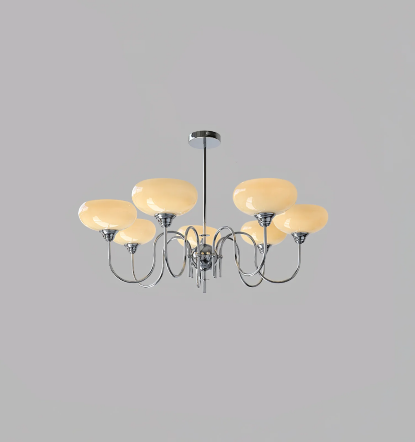 Creamy Persimmon Chandelier