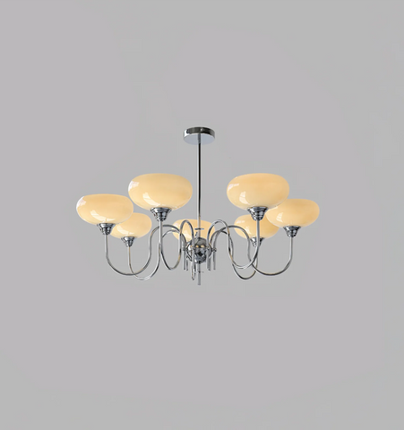Creamy Persimmon Chandelier