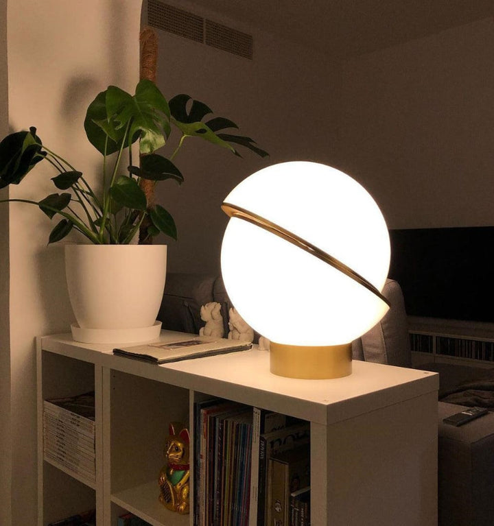 CRESCENT TABLE LAMP