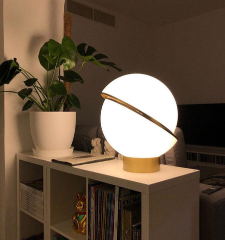 CRESCENT TABLE LAMP