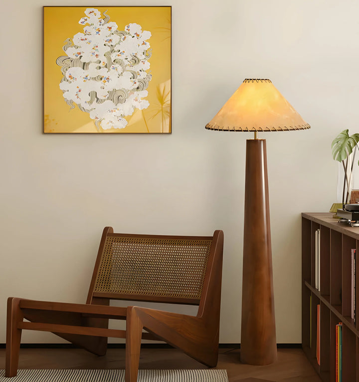 Crestview Paper Column Floor Lamp