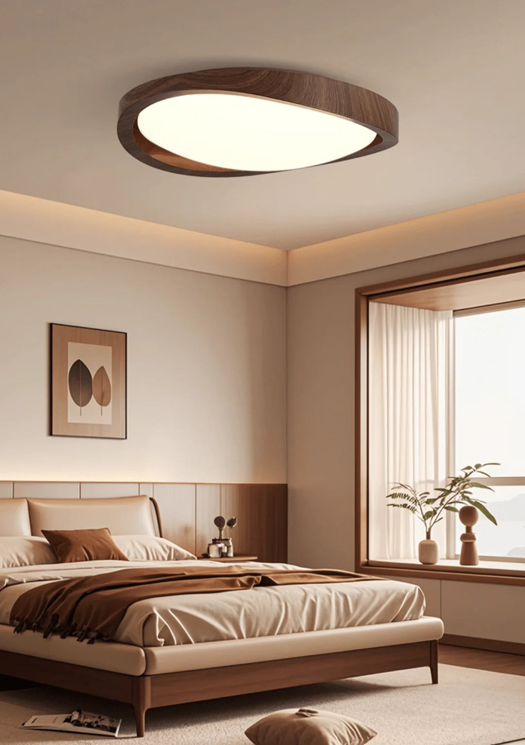 Curved Edge Ceiling Light - Yiarolight