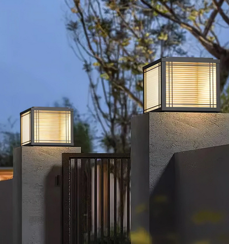 Deck Solar Outdoor Post Light