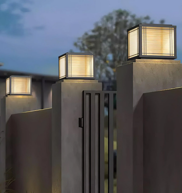 Deck Solar Outdoor Post Light