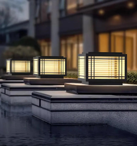 Deck Solar Outdoor Post Light