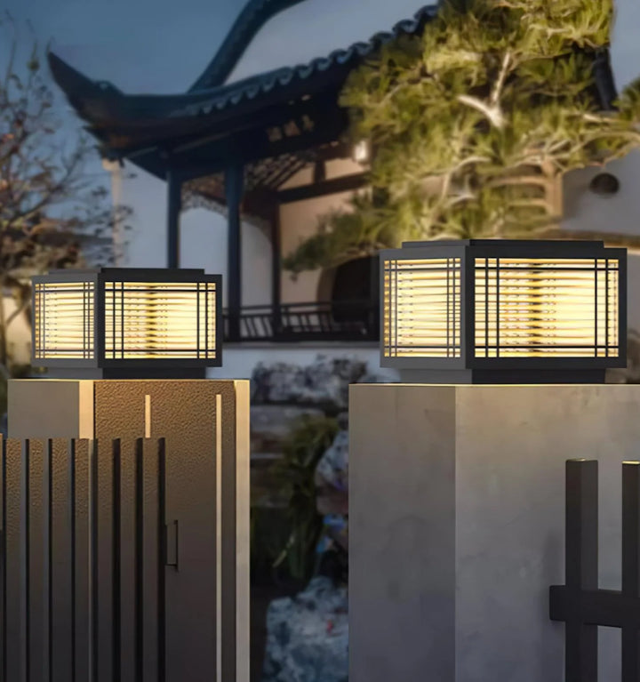 Deck Solar Outdoor Post Light