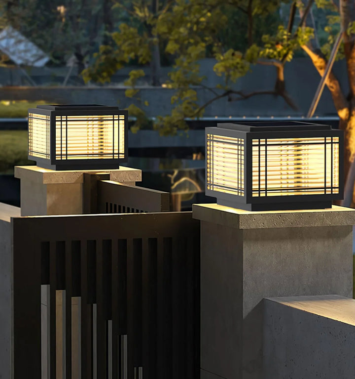 Deck Solar Outdoor Post Light
