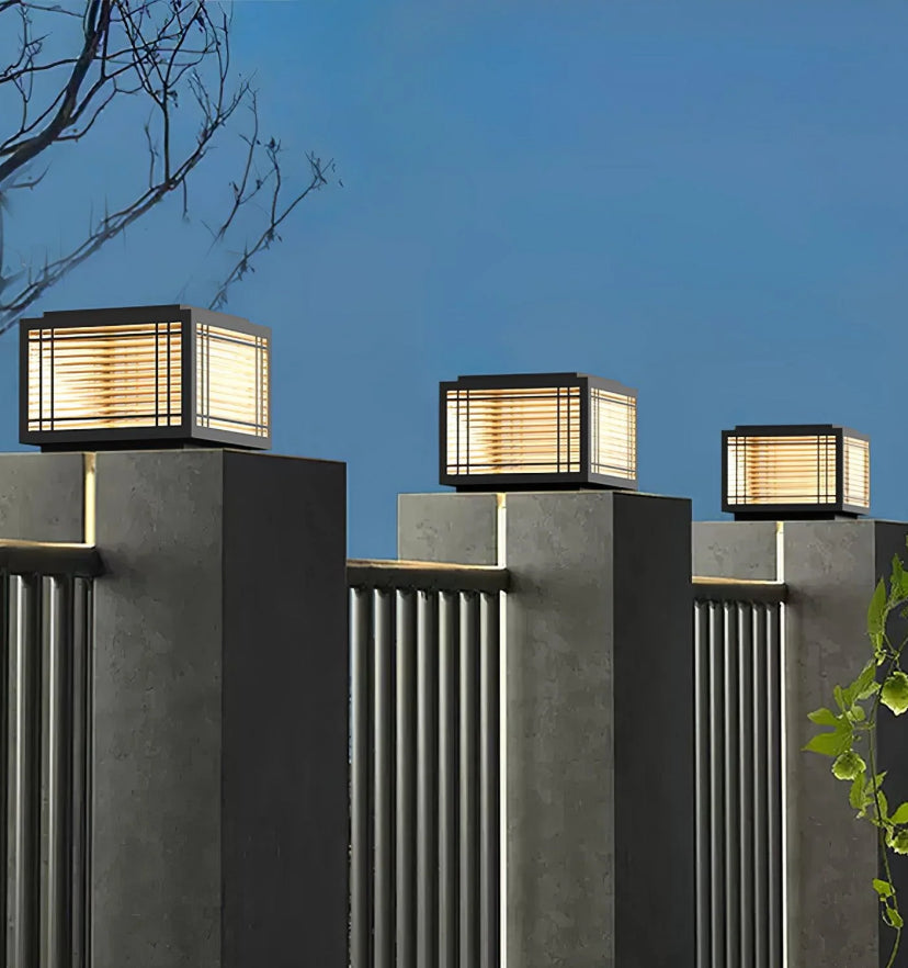 Deck Solar Outdoor Post Light