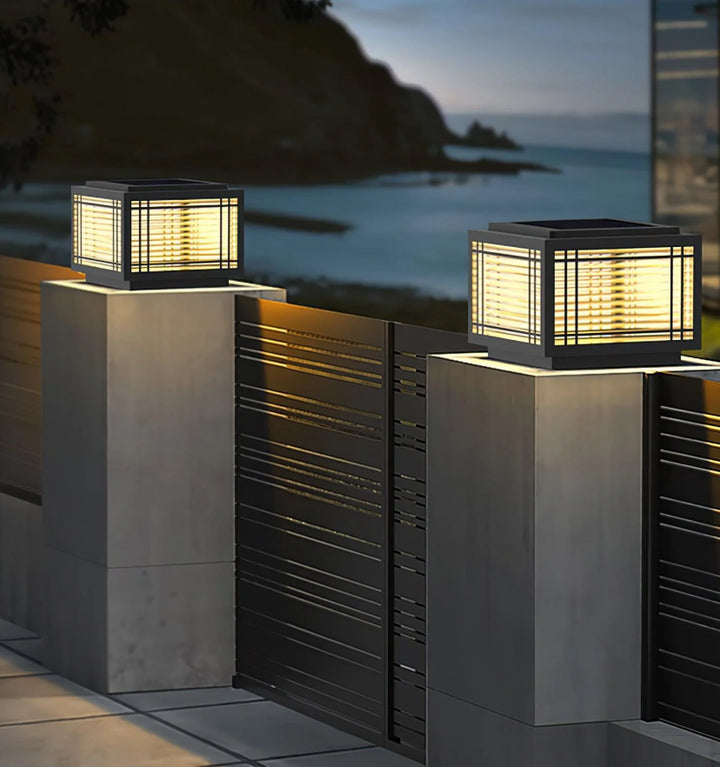 Deck Solar Outdoor Post Light