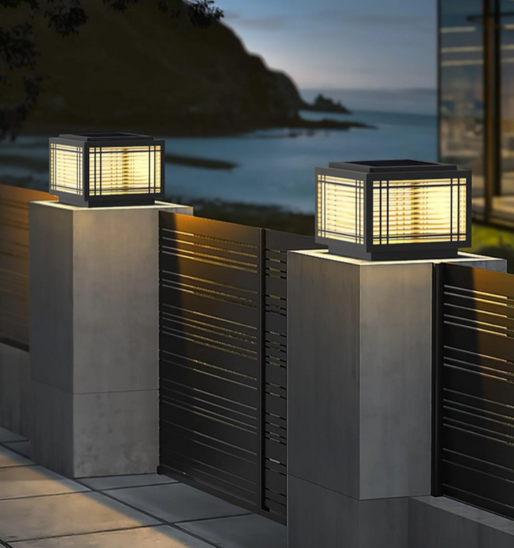 Deck Solar Outdoor Post Light